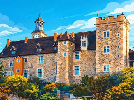 Château des Ducs de Bourbon : Visite guidée de l'exposition permanente et de la tour carrée
