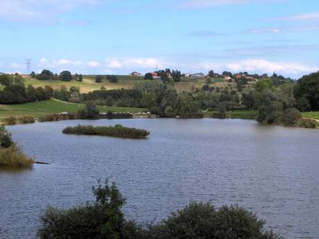 Pêche au lac de Machilly