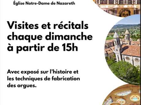 Récital et visite guidée de l'orgue