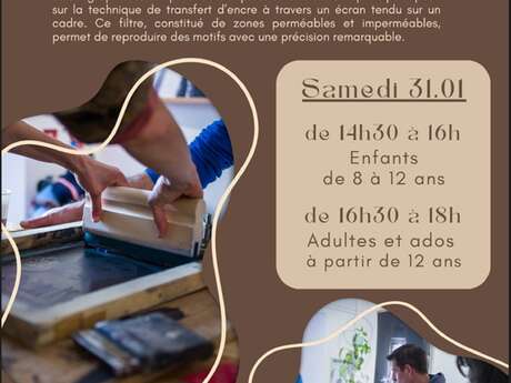 Ateliers Sérigraphie