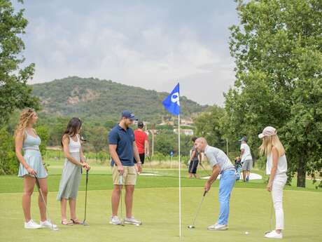 Journée team building golf à Grimaud