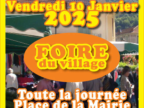 Foire du village : 10 Janvier