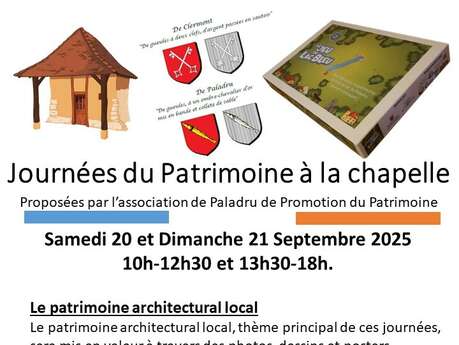Chapelle, patrimoine architectural local et jeux