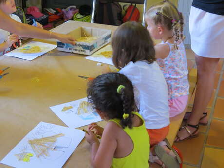 Les découvertes jeune public : Ateliers ma ville en couleur