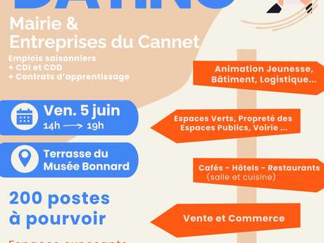 Job Dating de la Mairie et des Entreprises du Cannet