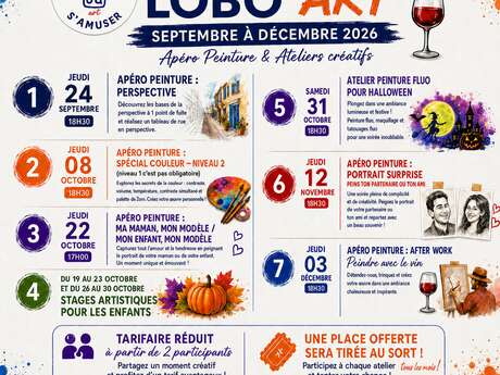 ✨ L'agenda Automne-Hiver chez LOBO ART ✨