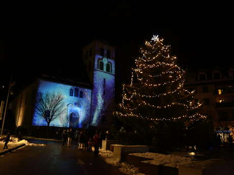 Noël à Sallanches - Projection mapping et Illuminations