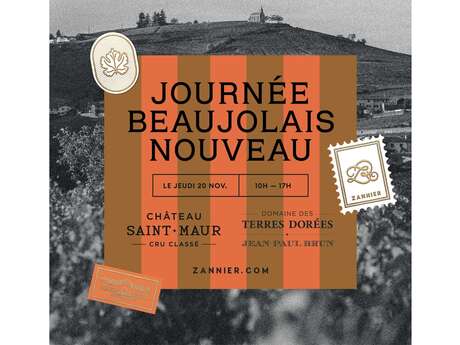 Journée Beaujolais nouveau au Château Saint Maur