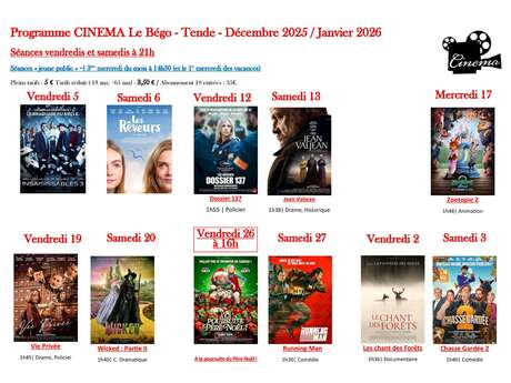 Film screenings in Tende