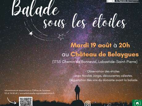 Balade sous les étoiles - Château Belaygues