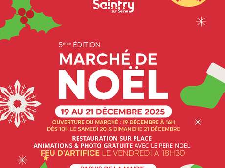 Marché de noël Saintry sur Seine