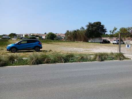 Parkplatz an der Route de la Prée