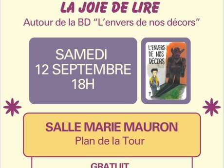 Spectacle familial autour de la BD « L’envers de nos décors »