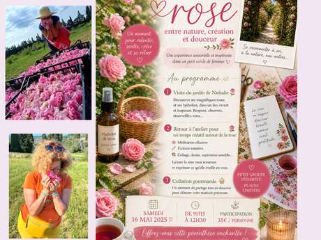 Une matinée au cœur de la rose de Damas