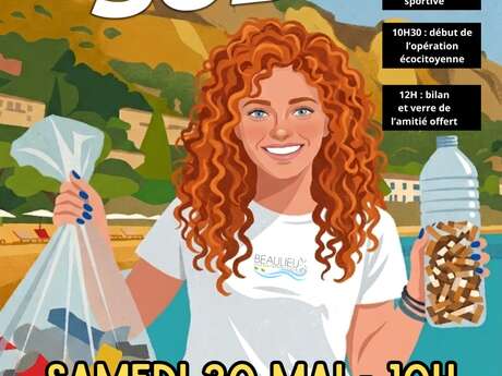 Let's clean up the south - Beaulieu-sur-Mer