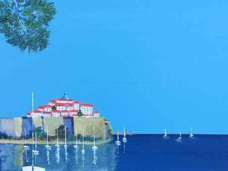 Exposition de peinture de Bernard Cahue