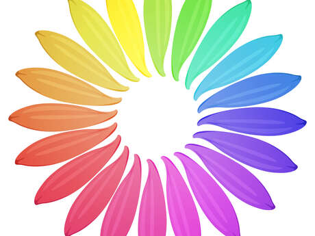 L’arc en ciel des arts et de la culture / La roue chromatique