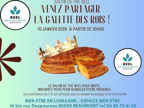 GALETTE DES ROIS au Salon de Thé BEEL