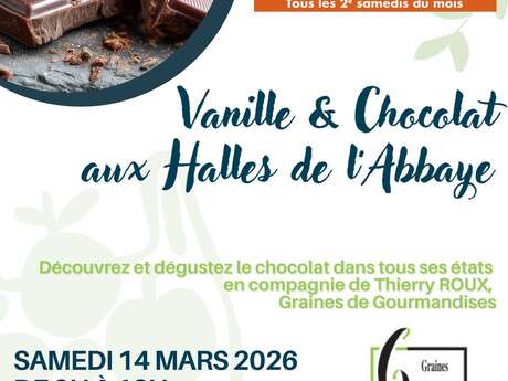Atelier Vanille et Chocolat - Les Samedis des Halles