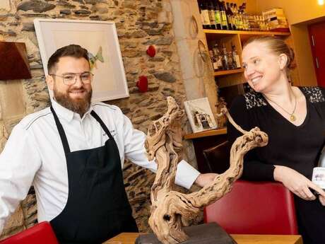 Vignoble en scène au restaurant Autour d'un Cep : L'ordre des Harmonies