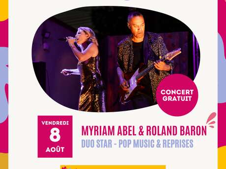 Festival d'été 2025-Concert Myriam Abel et Roland Baron