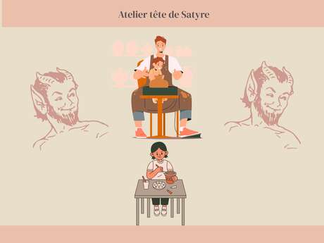 Ateliers créatifs : Tête de satyre -Journées Européennes du Patrimoine…