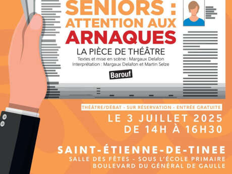 Theater "Seniors, beware of scams"
