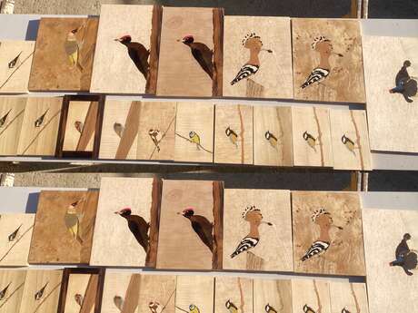 Découverte des techniques de fabrication de la marqueterie