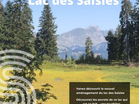 Inauguration du lac des Saisies - fête de la Myrtille