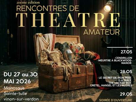 20èmes rencontres de théâtre amateur organisées par le Théâtre Le Lilas