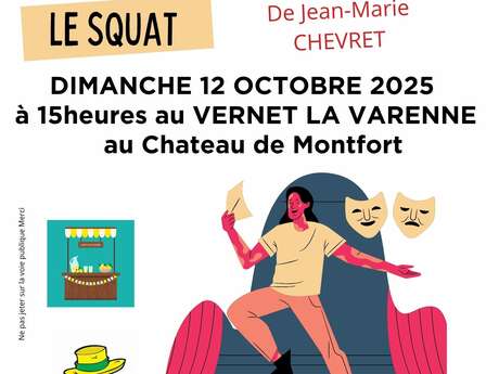 Pièce de Théâtre : Le Squat de Jean-Marie Chevret