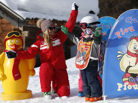 Club Piou Piou - Group ski lessons for children - Praz de Lys