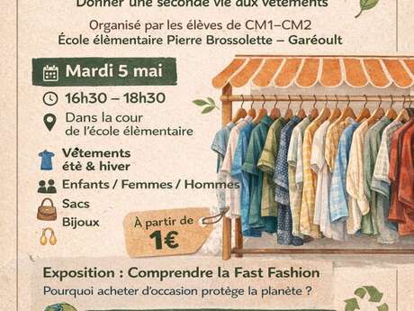 Vide-dressing solidaire des élèves