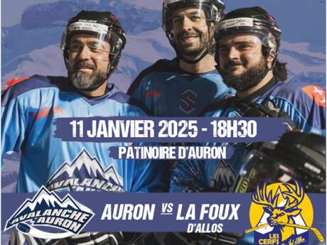 Match de Hockey sur glace Auron - La Foux d'Allos