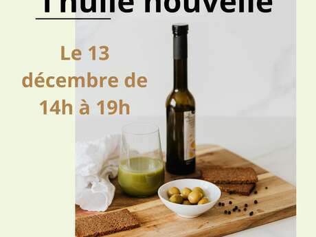 Dégustation d'huile d'olive