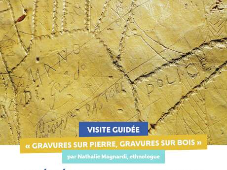 Visite guidée "Gravures sur pierre, gravures sur bois"