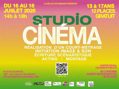 Trois jours d’initiation au cinéma - Le Studio