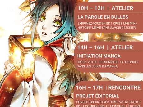 Atelier BD et MANGA avec Vanrah
