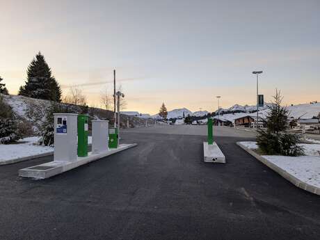 Aire de service du col des Saisies - Camping-car