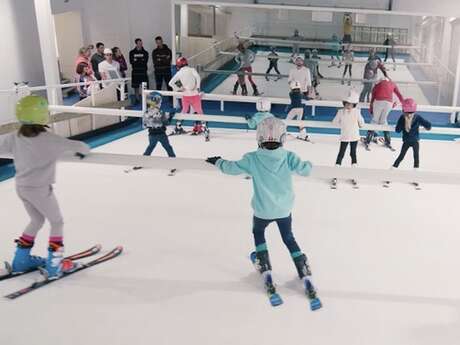 Tapis de ski incliné indoor