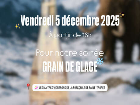 Lancement “Grain de glace”