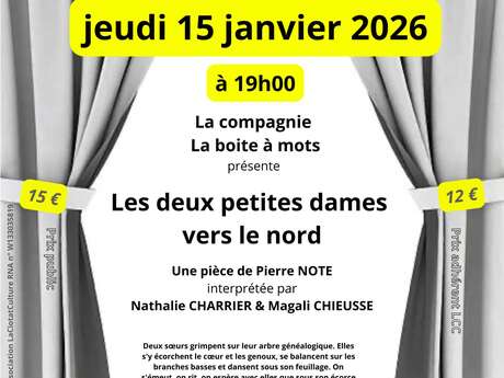 Taschen-Theater – Die beiden kleinen Damen in Richtung Norden mit der Theatergruppe La Boîte à Mots