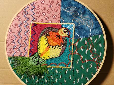 A la rencontre d'une broderie afghane avec Catherine Primot - Atelier