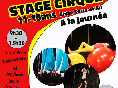 Découverte du cirque 11-15 ans