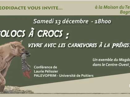 Colocs à crocs : vivre avec les carnivores à la préhistoire