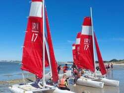 Cours de catamaran enfant par Ile de Ré Voile à La Couarde