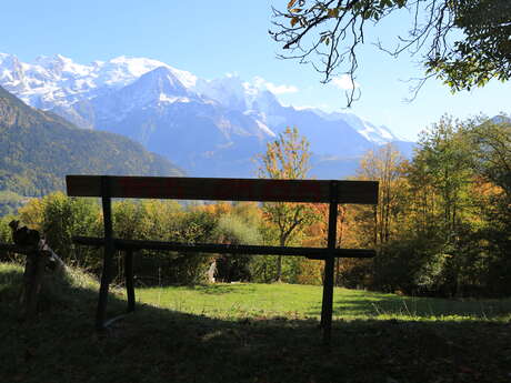 Orienteering route of Servoz