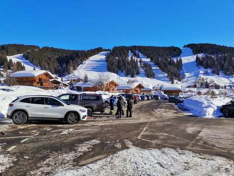 Les Carrets car park