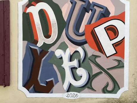 Oeuvre Street art Le Duplex