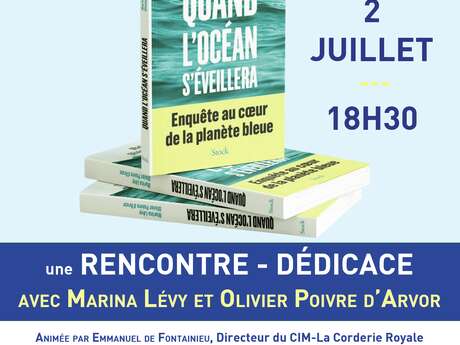 Book signing with Olivier Poivre d'Arvor